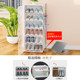 The doorstep shoe rack is small and narrow for household dustproof
