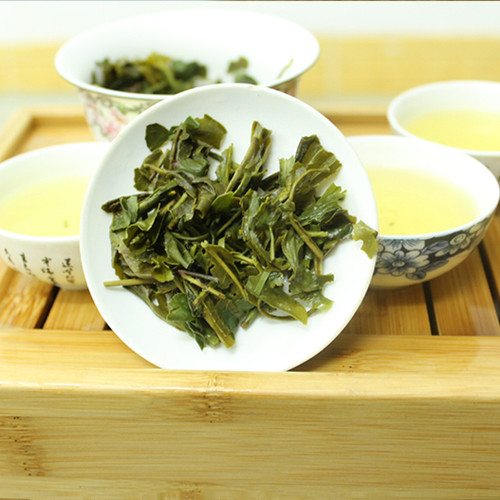 2025新春茶叶高山云雾餐饮日照绿茶浓香耐泡型炒青香茶散袋装500g - 图0