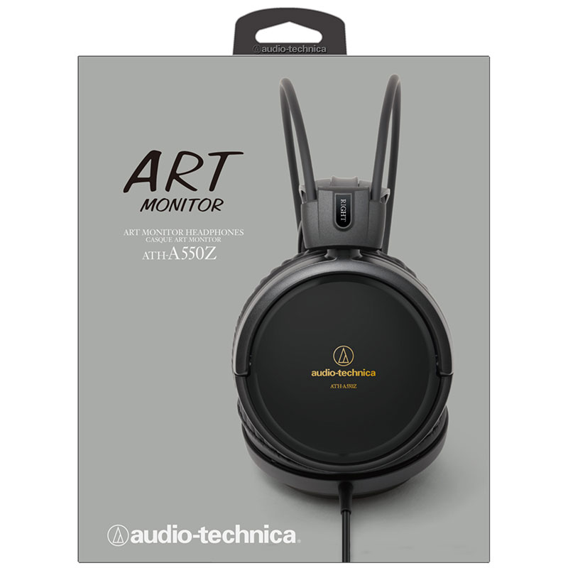 Audio Technica/铁三角 ATH-A550Z家用影音娱乐艺术监听头戴耳机 - 图2