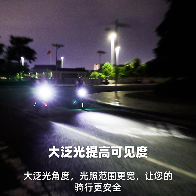 赛领自行车灯夜骑强光手电筒前灯防雨山地车公路骑行装备USB充电 - 图2