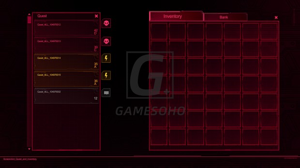 UE4赛博朋克角色扮演类虚幻4游戏界面 Cyberpunk RPG UI - 图3