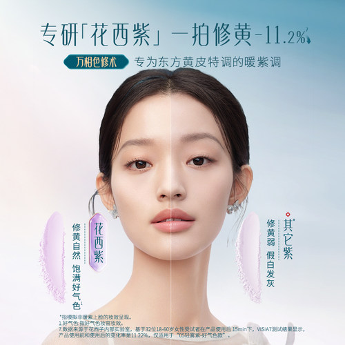 【七夕礼物】花西子好气色散粉定妆粉防晒控油防水防汗持久不脱妆 - 图2