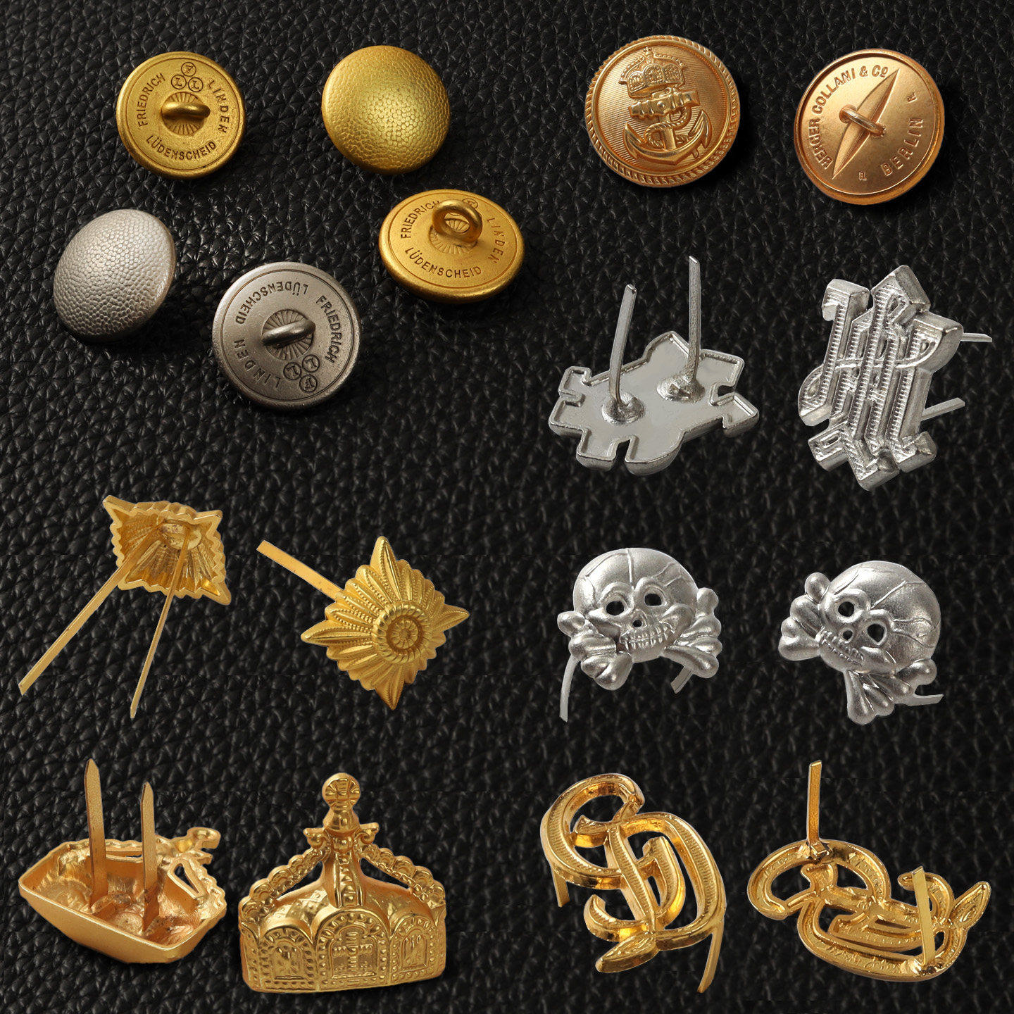 精细复刻世界各国金属服饰配件锌合金肩章扣纽扣肩饰款式更新中,淘宝优惠券,粉丝福利购,淘宝优惠卷