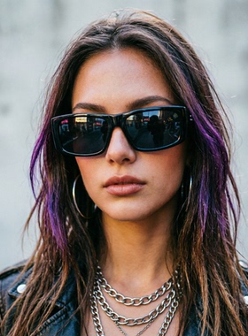 纪梵世偏光运动复古墨镜