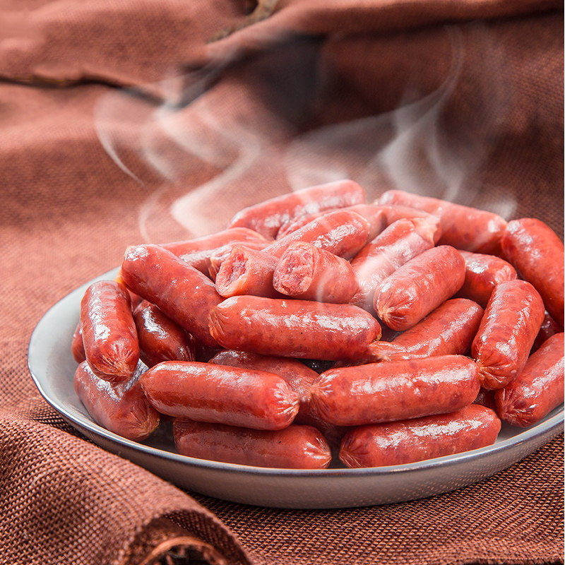 皇上皇迷你180g*2包即食小吃肉枣肠 皇上皇广州猪肉类