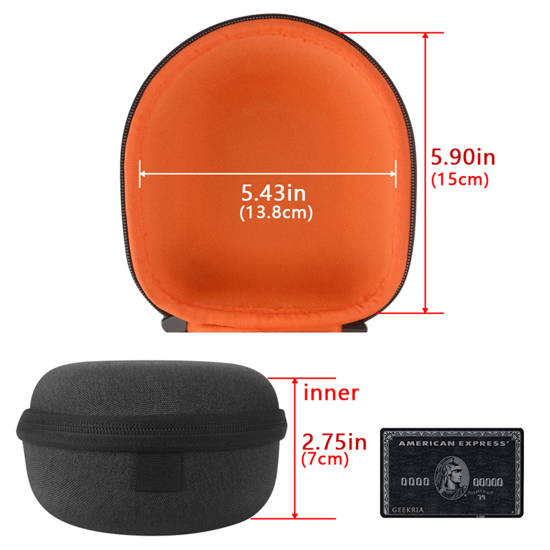 Geekrai极客悦耳适用MarshallMajorIII BoseQC35 JLab耳机收纳包 - 图1
