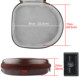Geekria compatible B&OH9 headphones PU headphone bag