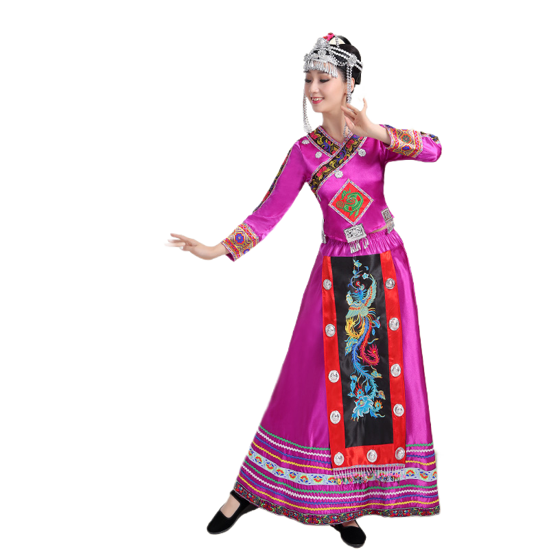 新款畲族舞台服装成人冬装新演出服 jzsirdfs娇诗若民族服装/舞台装