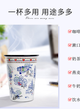 CathKidston伦敦青花陶瓷杯