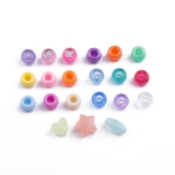 Акриловые бусины ручной работы, детский браслет, аксессуар с аксессуарами с бусинами, плетеный набор материалов, новая коллекция, «сделай сам», раннее развитие