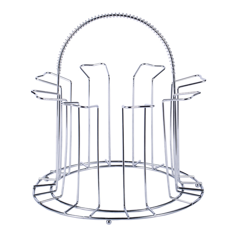 杯架玻璃杯杯子架子沥水杯架挂架创意家用放茶杯的茶具收纳置物架 - 图3