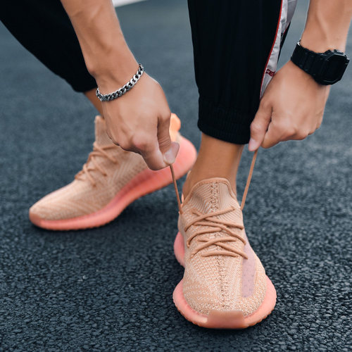 广椰子鞋350旗舰店地球满天星莆田正品男女鞋2024新款春季运动鞋 - 图3