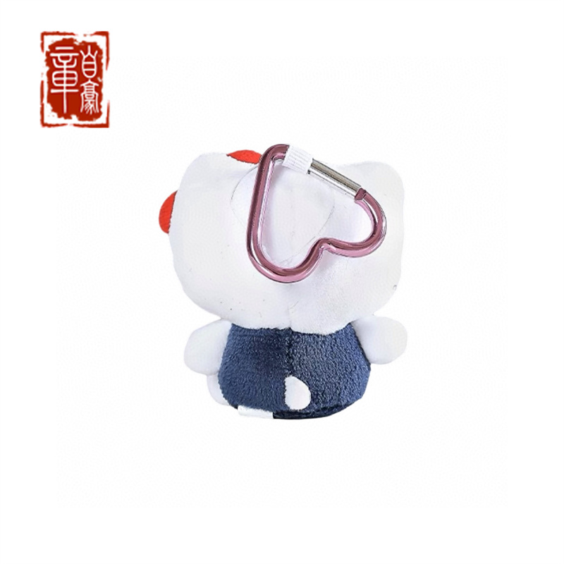 sanrio三丽鸥 挂件智秀Jisoo同款 hello kitty 爱心扣娃娃包挂件 - 图2