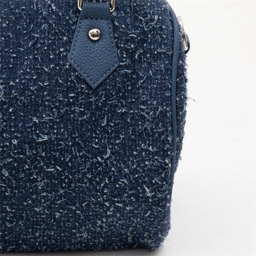 Conjure Travel Bag DENIM 25SS BLUE 新款流苏小旅行包手袋 - 图1