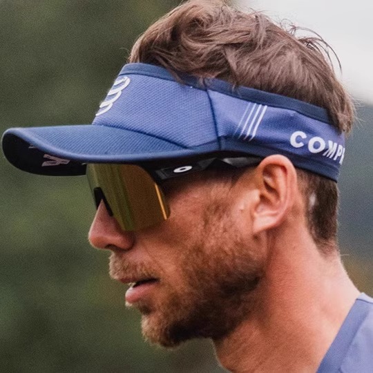 Compressport空顶帽男女马拉松跑步户外运动速干帽防晒遮阳帽超轻