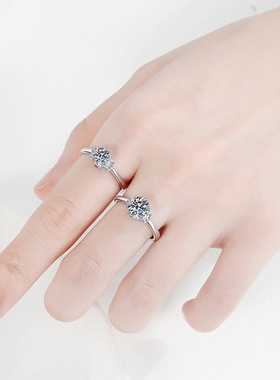 新款仿石戒女真爱加冕公主皇冠戒