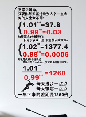 教室卧室墙贴整体贴方便