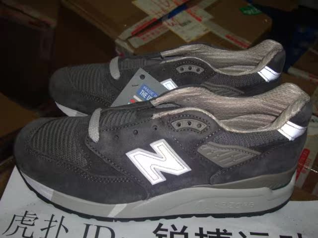 超赞正品NEW BALANCE美产限量998深灰高端复古跑鞋 W998CH