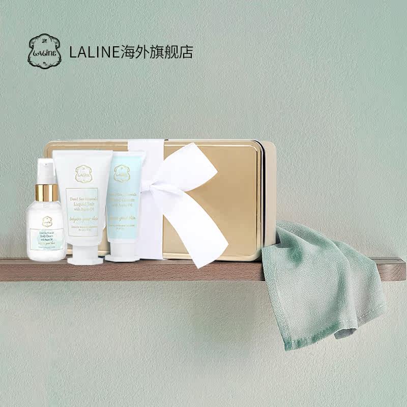 laline死海系列矿物质身体护理套装 LALINE海外身体乳液