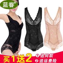 Strengthen the version postpartum one-piece shaped-up dress lady closedown waist-free thin and slim fit body shaping compact and slimming underwear