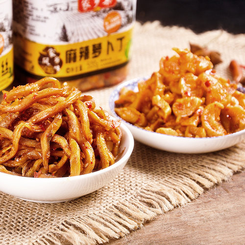 香辣木瓜丝500g麻辣萝卜干650g组合酱菜丁湖南自制下饭菜开胃咸菜 - 图0