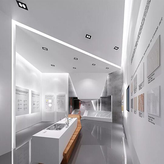 NVC lighting with recessed linear lights