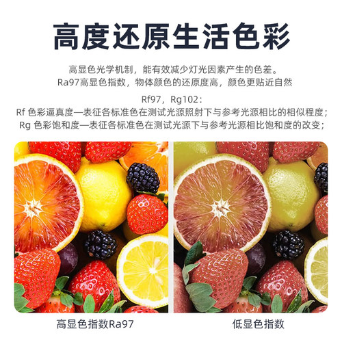 雷士照明护眼灯泡Ra97高显指高显色e27螺口节能灯三色变光led灯泡 - 图1