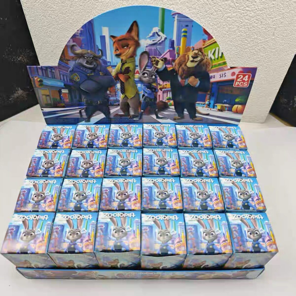 疯狂动物城钥匙扣盲盒小礼品立体公仔包包挂饰儿童幼儿园学生奖励