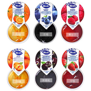 Hero果酱蓝莓酱草莓黑樱桃低脂铝盒装0脂早餐涂抹吐司酱婚庆