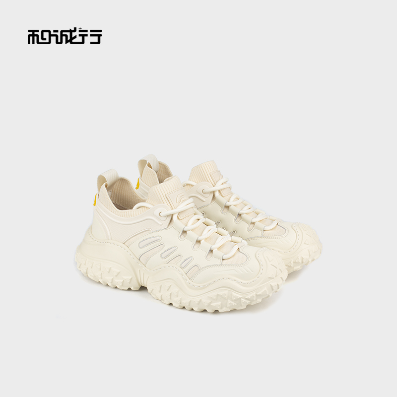 和诚行 2024春季新款百搭厚底增高老爹鞋男时尚户外休闲鞋1950080 - 图3