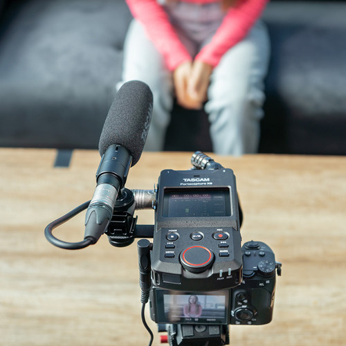 TASCAM Portacapture X6多轨录音机手持录音笔调音台单反同步内录 - 图1