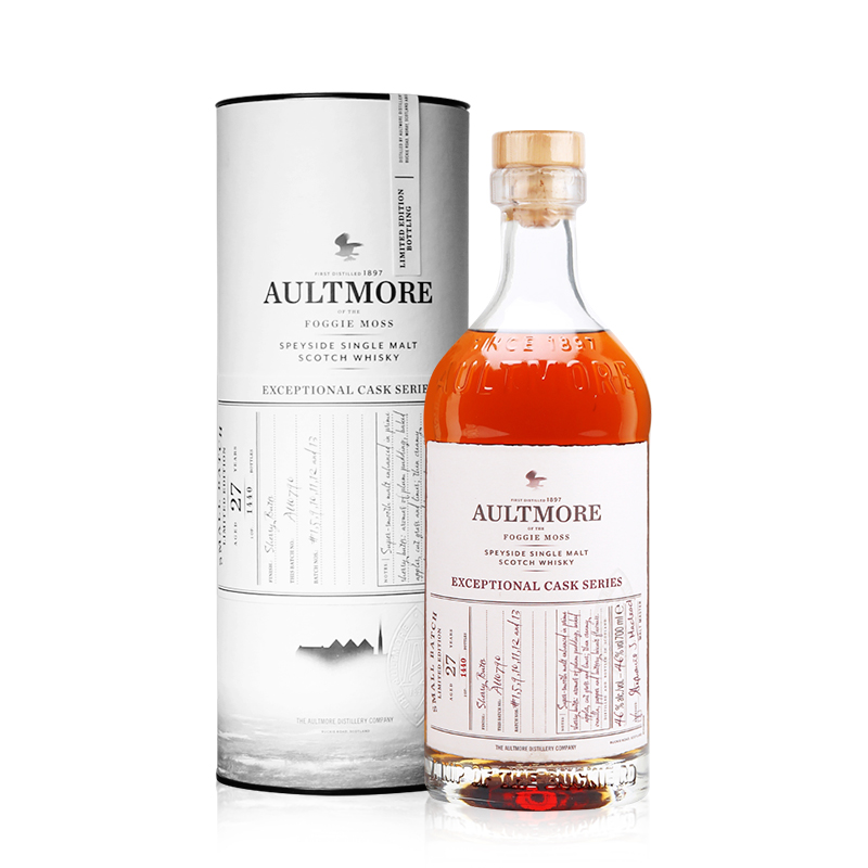 WHISKY L AULTMORE欧摩27年单一麦芽苏格兰威士忌进口洋酒行货-图3