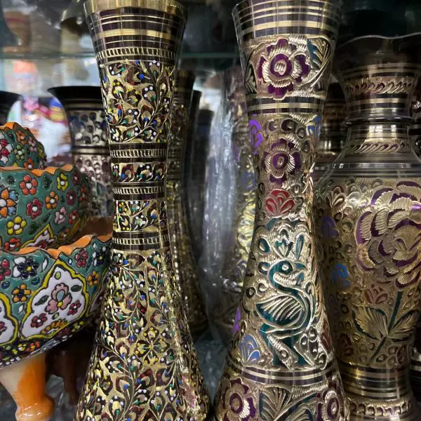 Посуда из медной огранки на 12 дюймов: медная бутылка-ваза, медная бутылка, свадебный подарок