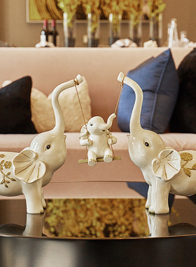 家居装饰品摆设客厅o酒柜玄关电视柜摆件简约工艺乔迁新居礼品