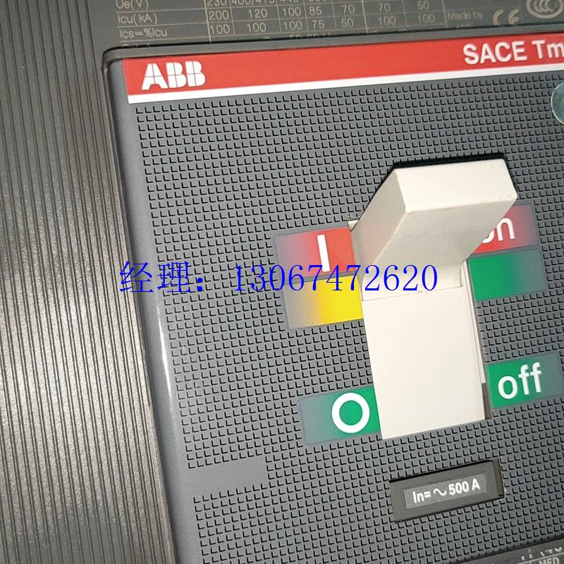 议价ABB断路器未使用件T5L630-500A4P,功能包好成色 - 图2