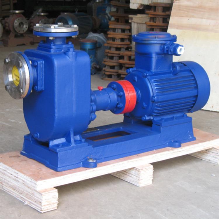 ZW无堵塞自吸泵卧式不锈钢304离心泵大流量多口径防爆工程排污泵 - 图0