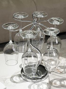 贝汉美高档轻奢红酒杯架摆件家居饰品高脚杯餐厅酒柜装饰品置物架