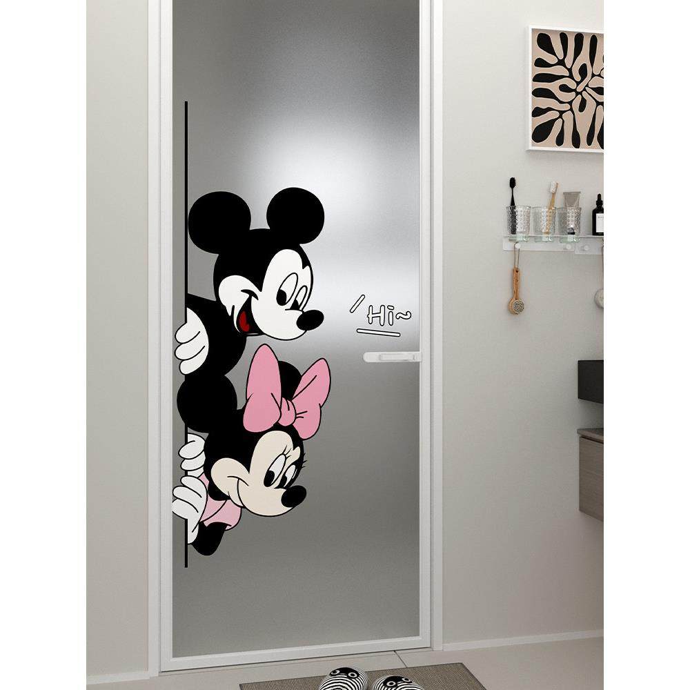 卡通玻璃贴膜浴室浴室门窗格栅透光防窥视厕所门静电膜,淘宝优惠券,粉丝福利购,淘宝优惠卷