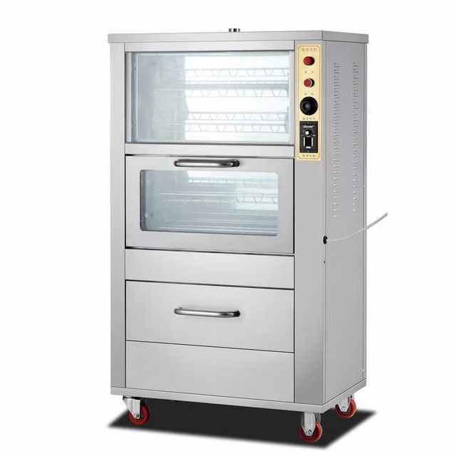 Electric Sweet Potato Grilling Machine Commercial Automatic Sweet Potato Grilling Corn Stove Grilling Potato Grilling Machine Electric Stove Grilling Chicken Stove
