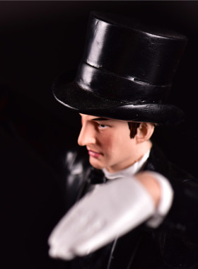 创意魔术师红酒架简约欧式客厅餐厅家居格子酒柜装饰工艺品小摆件