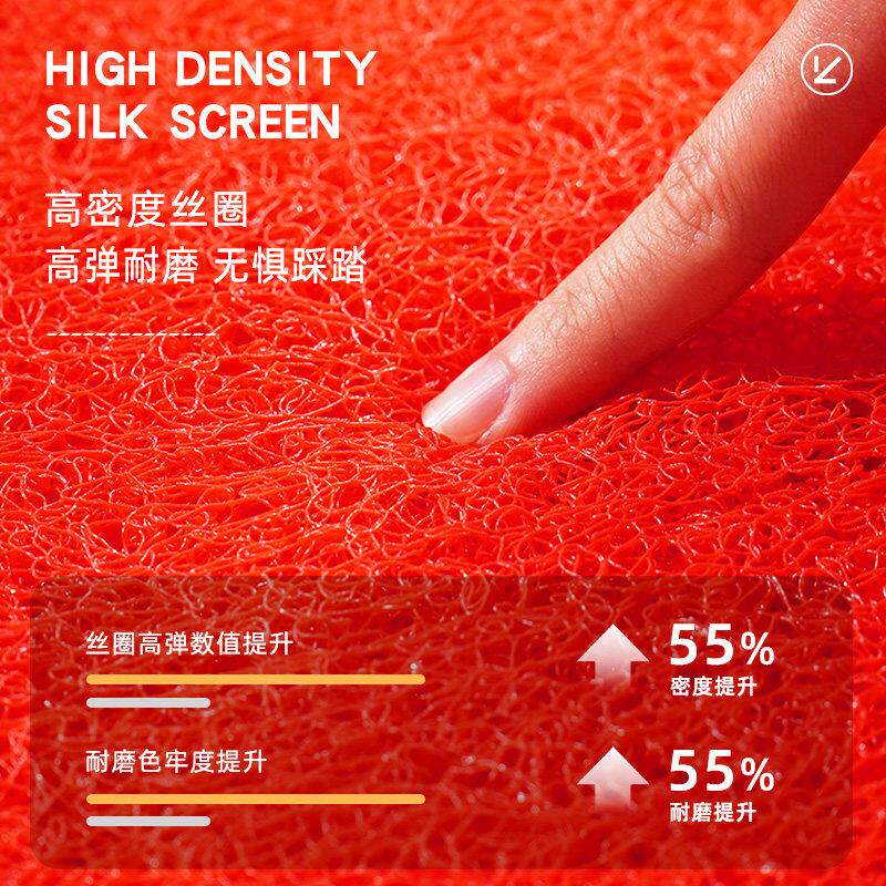 Welcome door mat shop floor mat welcome convenience store door commercial wear-resistant non-slip waterproof carpet foot mat