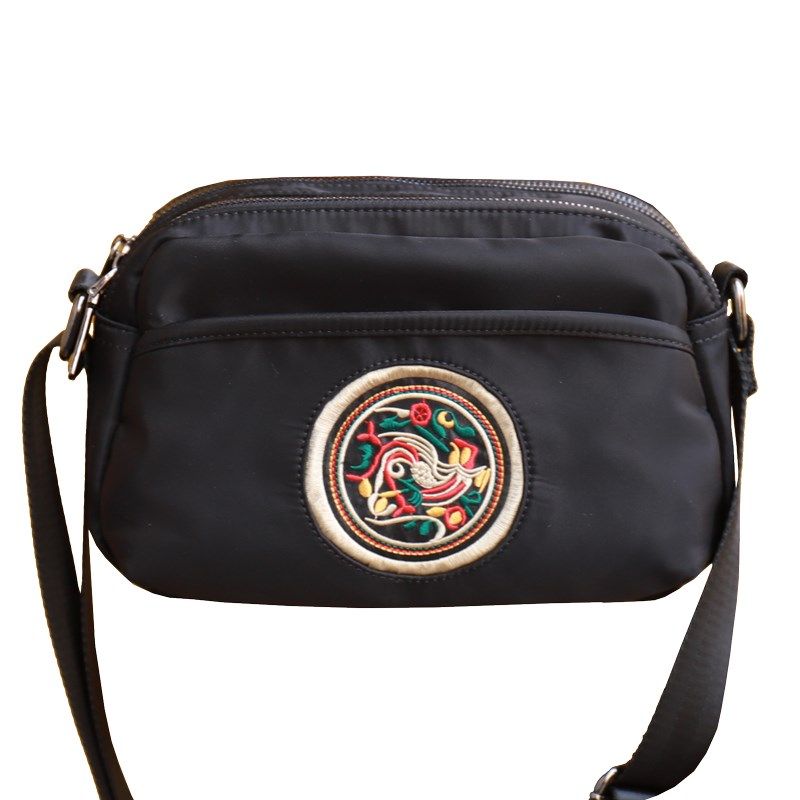 斜挎包大容量牛津布包高级感横款单肩包多层绣花包宽肩带女手机包,淘宝优惠券,粉丝福利购,淘宝优惠卷