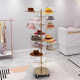 Hat display rack maternal and child storage hat rack hanging hat holder multi-layer gold wall clothes rack metal display rack