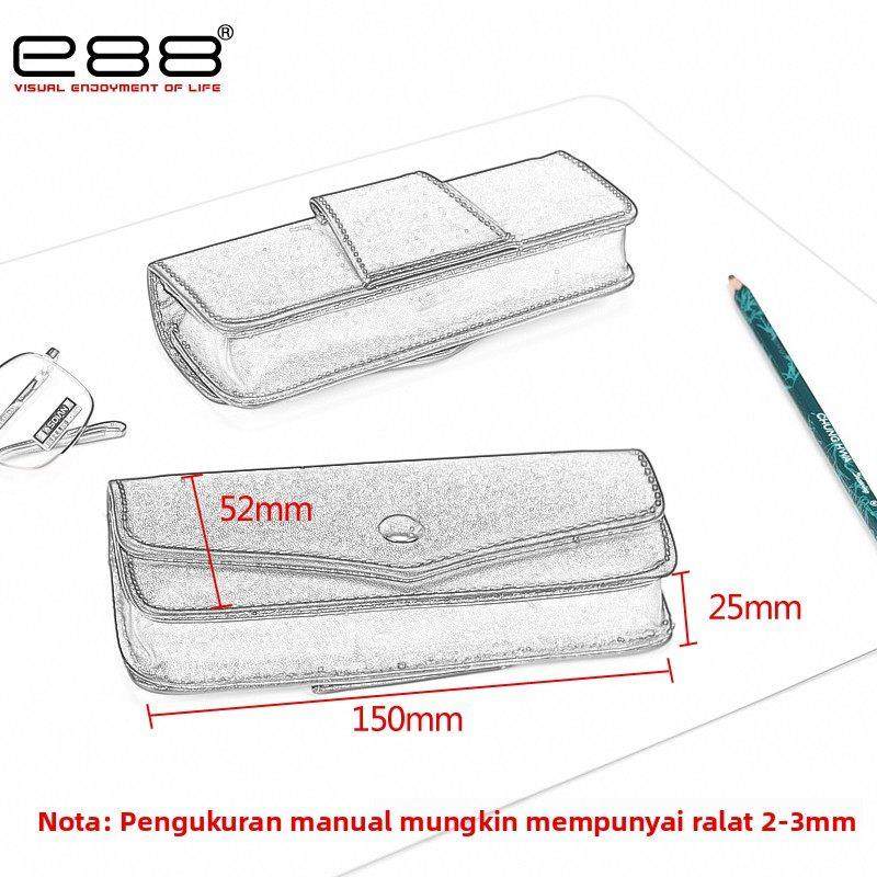 e88穿皮带真皮老花眼镜盒腰包男抗压便携收纳防压牛皮带可挂腰带,淘宝优惠券,粉丝福利购,淘宝优惠卷