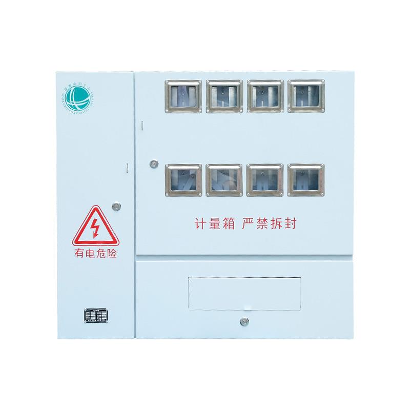 不锈钢室内室外8户电表箱明装暗装配电箱铁箱成套配电柜防水箱 - 图3