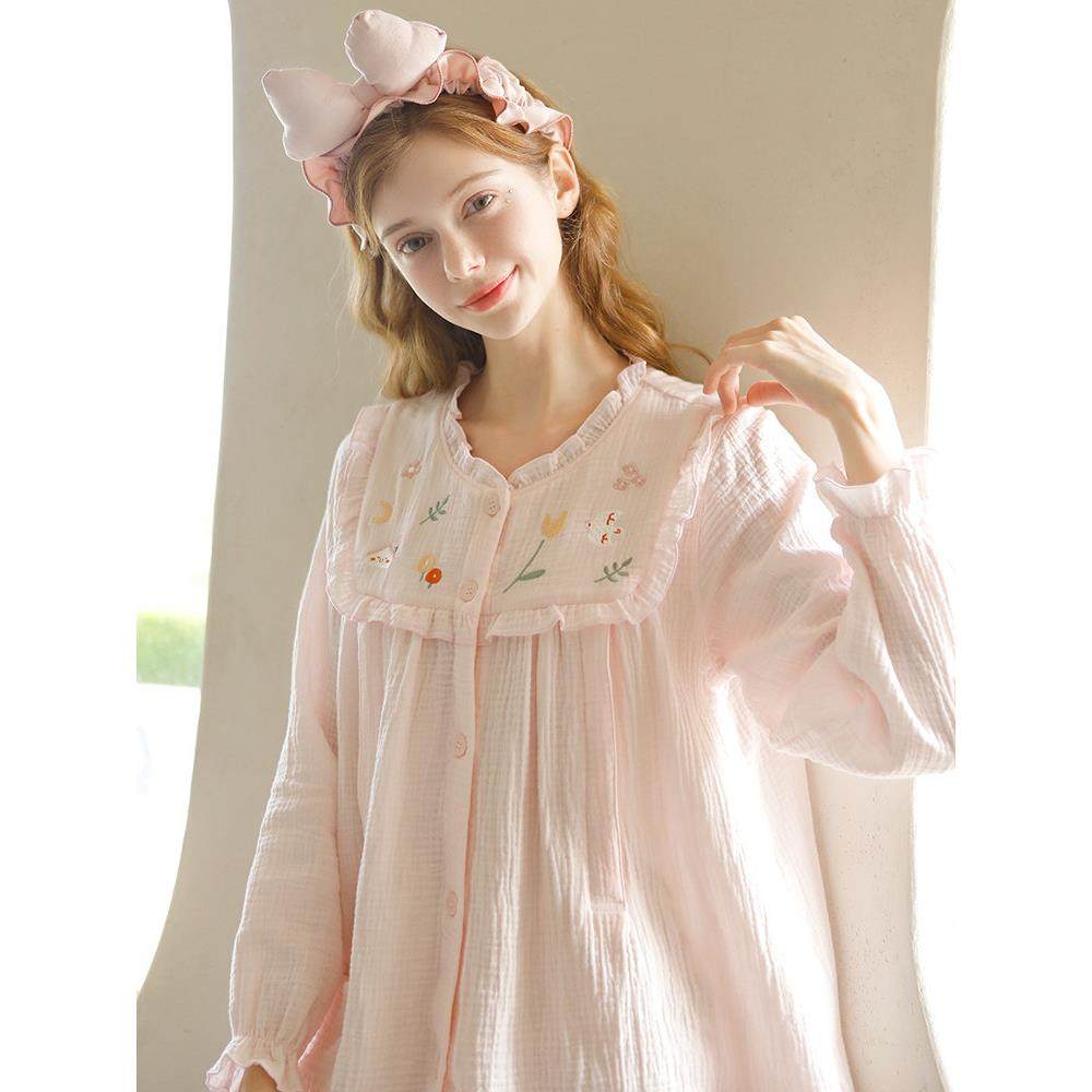 家时光夏季薄款月子服纯棉产后孕妇哺乳睡衣8月9份产妇待产家居服,淘宝优惠券,粉丝福利购,淘宝优惠卷