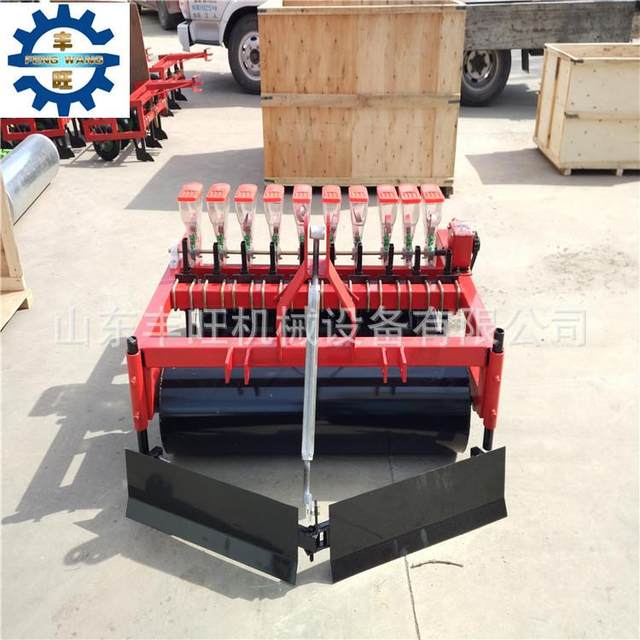 Hand-pushed gasoline vegetable seeder, rapeseed millet rice seeder, sesame small on-demand machine