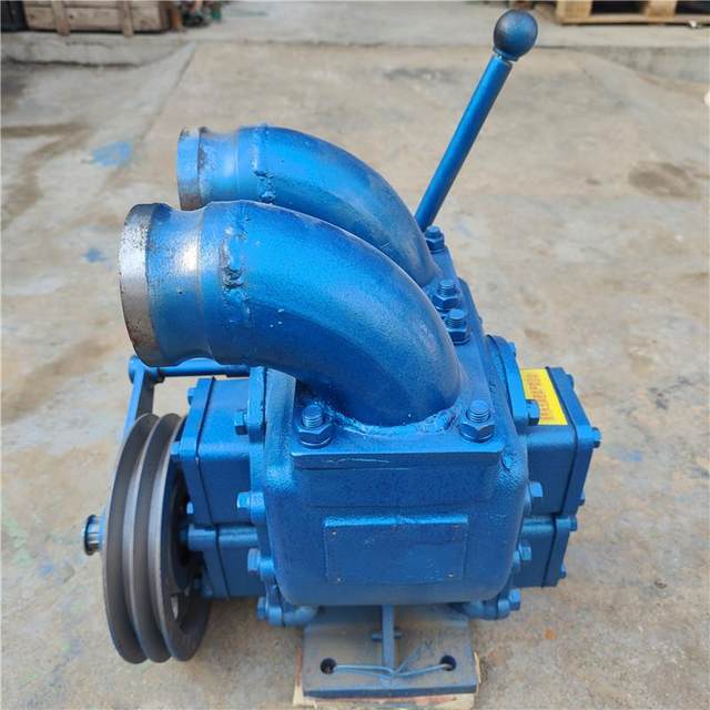 Four-wheel cart type diesel sewage pump for breeding farm septic tank special sewage pump quenched steel teeth motor feces suction pump