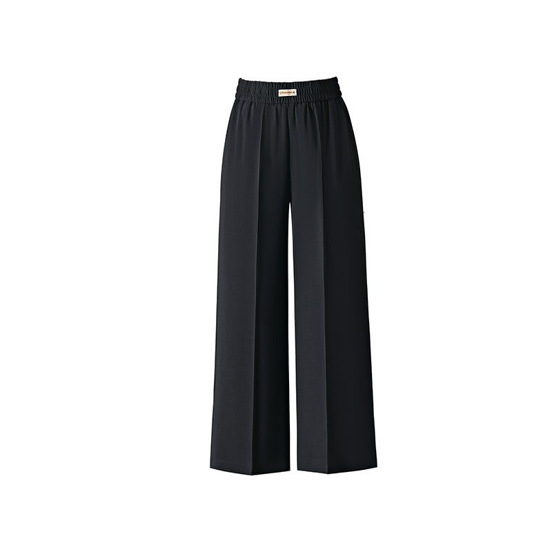 中年妈妈阔腿裤女2025年夏季新款松紧高腰宽松小个子百搭九分裤子,淘宝优惠券,粉丝福利购,淘宝优惠卷