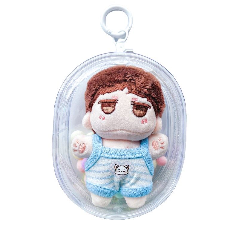 小盲骑潮玩遛娃包小卤蛋10厘米棉花娃娃超透防尘可爱展示收纳痛包,淘宝优惠券,粉丝福利购,淘宝优惠卷